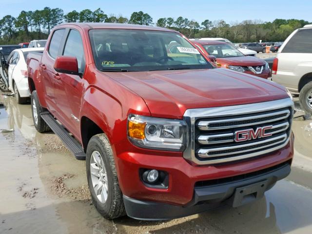 1GTG5CENXH1269991 - 2017 GMC CANYON SLE RED photo 1