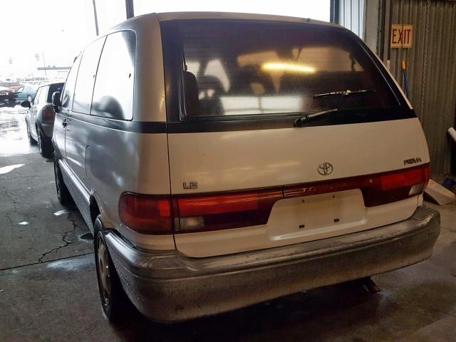 JT3AC12R5P1082085 - 1993 TOYOTA PREVIA LE WHITE photo 3