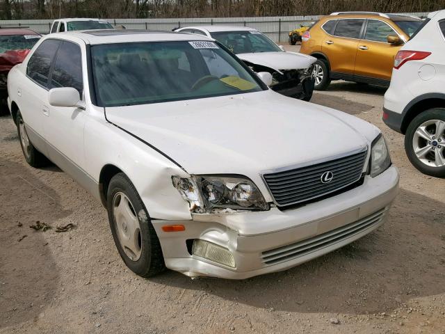 JT8BH28F9Y0180417 - 2000 LEXUS LS 400 WHITE photo 1