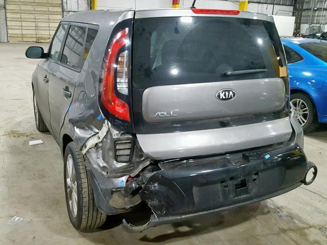 KNDJP3A56G7271724 - 2016 KIA SOUL + GRAY photo 3