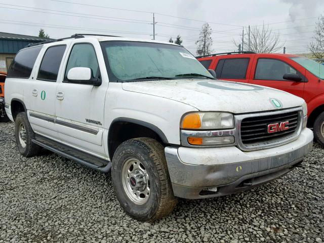 3GKGK26U51G253671 - 2001 GMC YUKON XL K WHITE photo 1