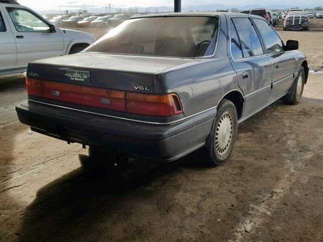 JH4KA4651KC021858 - 1989 ACURA LEGEND LC BLACK photo 4