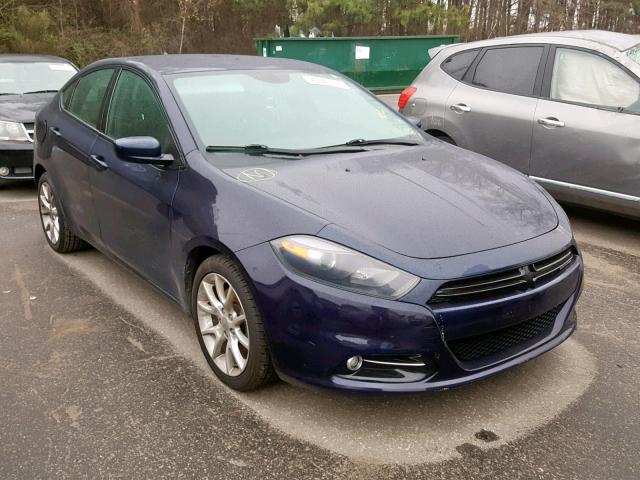 1C3CDFBH4DD343906 - 2013 DODGE DART SXT BLUE photo 1