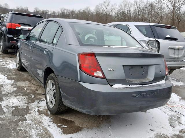 1G8AJ52F25Z171409 - 2005 SATURN ION LEVEL GRAY photo 3