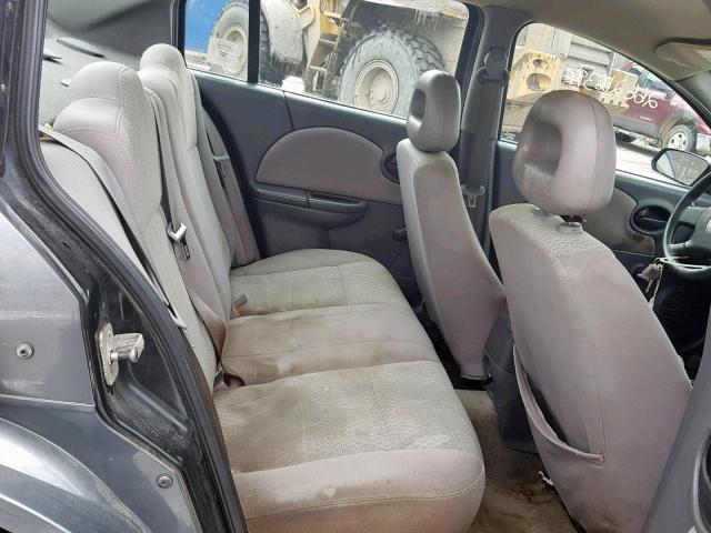 1G8AJ52F25Z171409 - 2005 SATURN ION LEVEL GRAY photo 6