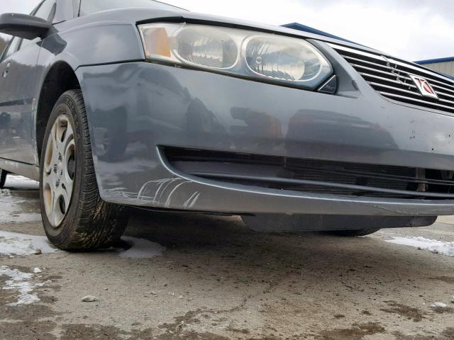 1G8AJ52F25Z171409 - 2005 SATURN ION LEVEL GRAY photo 9