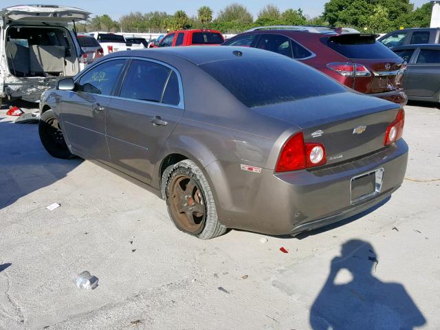 1G1ZB5EB9AF108486 - 2010 CHEVROLET MALIBU LS TAN photo 3