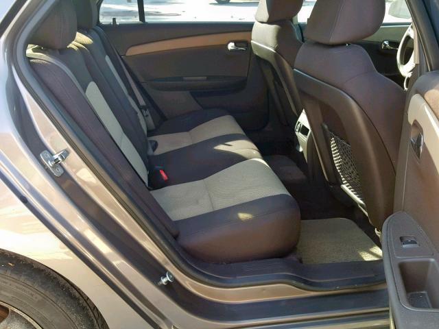 1G1ZB5EB9AF108486 - 2010 CHEVROLET MALIBU LS TAN photo 6