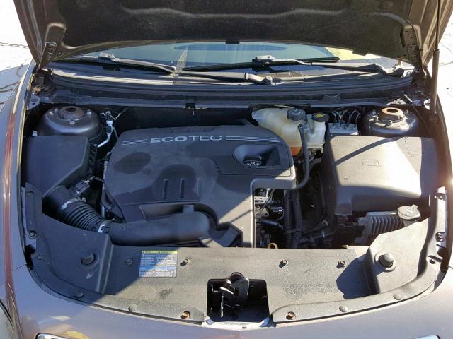 1G1ZB5EB9AF108486 - 2010 CHEVROLET MALIBU LS TAN photo 7