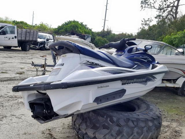 YAMA1168J203 - 2004 YAMAHA WAVERUNNER WHITE photo 4