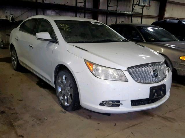 1G4GD5EG6AF141204 - 2010 BUICK LACROSSE C WHITE photo 1