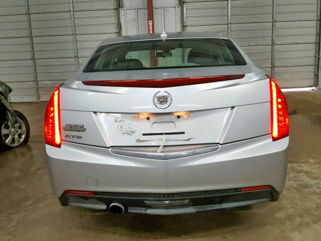 1G6AA5RA9D0122066 - 2013 CADILLAC ATS SILVER photo 9