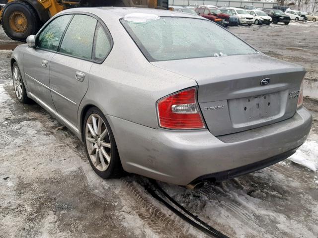 4S3BL676566206028 - 2006 SUBARU LEGACY GT WHITE photo 3