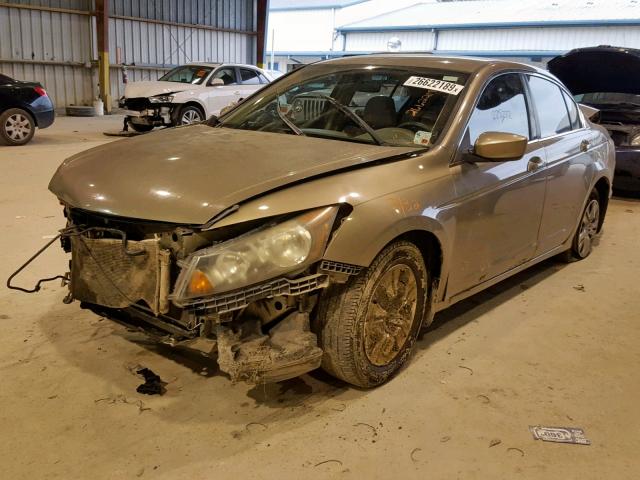 1HGCP26468A026060 - 2008 HONDA ACCORD LXP GOLD photo 2