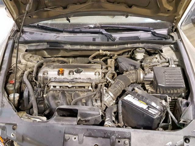 1HGCP26468A026060 - 2008 HONDA ACCORD LXP GOLD photo 7