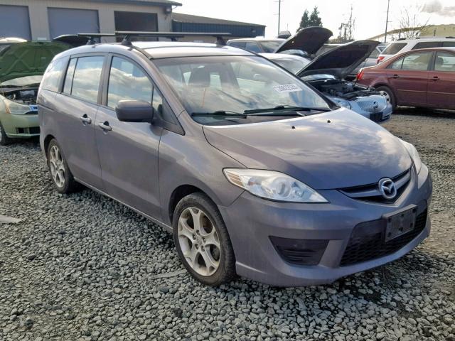 JM1CR2WL0A0370687 - 2010 MAZDA 5 GRAY photo 1