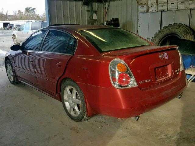 1N4BL11D13C202314 - 2003 NISSAN ALTIMA SE RED photo 3