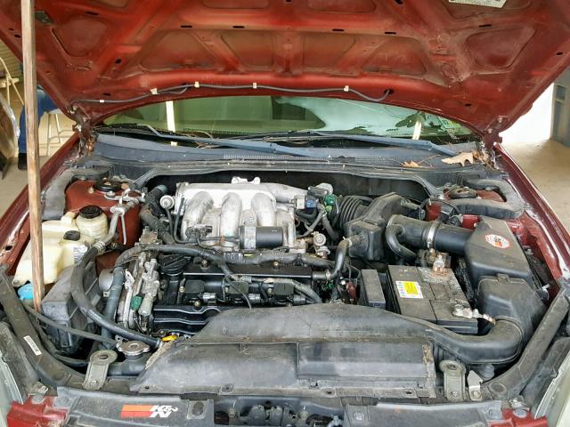 1N4BL11D13C202314 - 2003 NISSAN ALTIMA SE RED photo 7