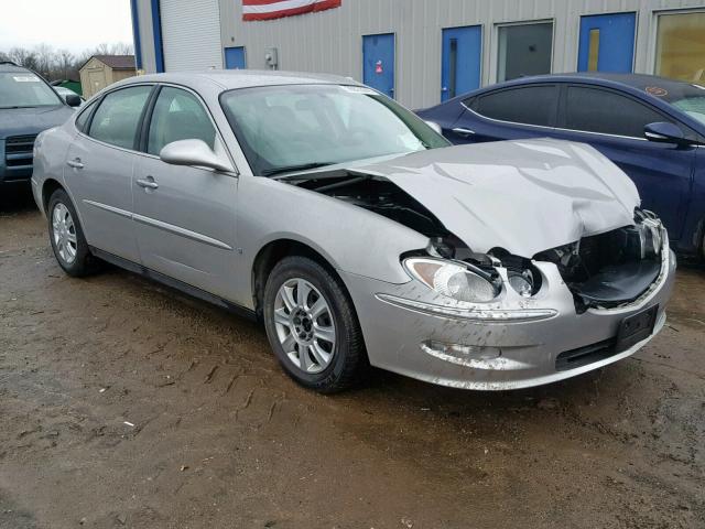 2G4WC582981236078 - 2008 BUICK LACROSSE C SILVER photo 1