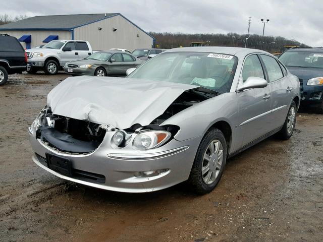 2G4WC582981236078 - 2008 BUICK LACROSSE C SILVER photo 2