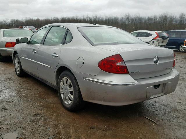 2G4WC582981236078 - 2008 BUICK LACROSSE C SILVER photo 3