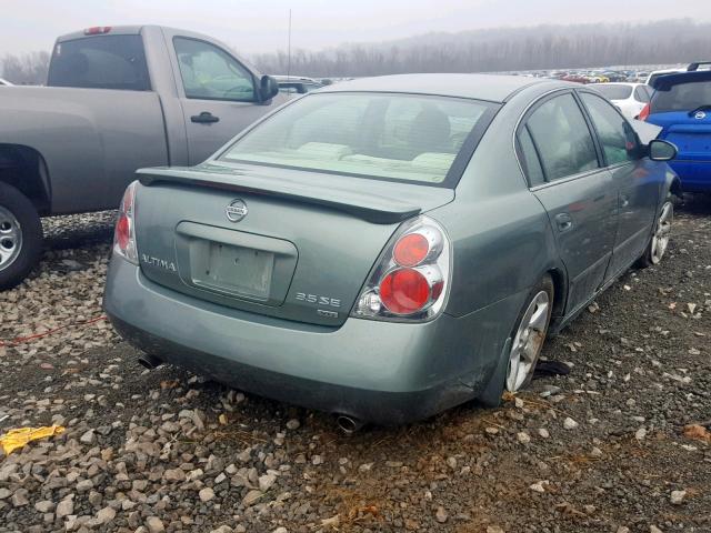 1N4BL11D96C100635 - 2006 NISSAN ALTIMA SE GRAY photo 4