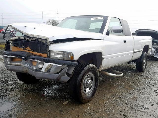 3B7KF23W5VM521108 - 1997 DODGE RAM 2500 WHITE photo 2