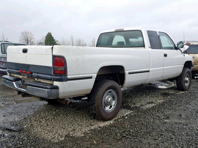 3B7KF23W5VM521108 - 1997 DODGE RAM 2500 WHITE photo 4