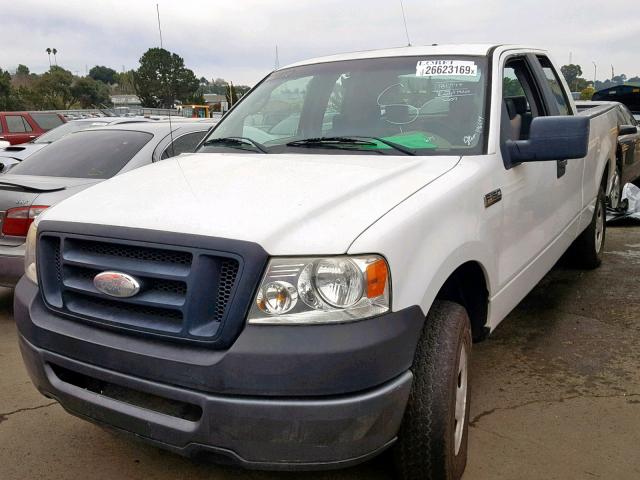 1FTPX14547KD20135 - 2007 FORD F150 WHITE photo 2