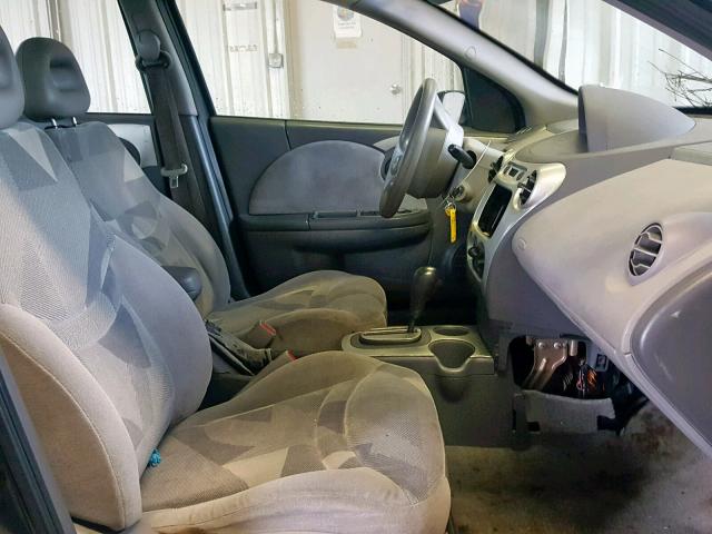 1G8AL52F43Z177851 - 2003 SATURN ION LEVEL GRAY photo 5