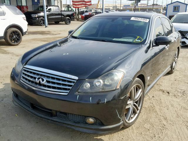 JNKBY01E96M206414 - 2006 INFINITI M45 BASE BLACK photo 2