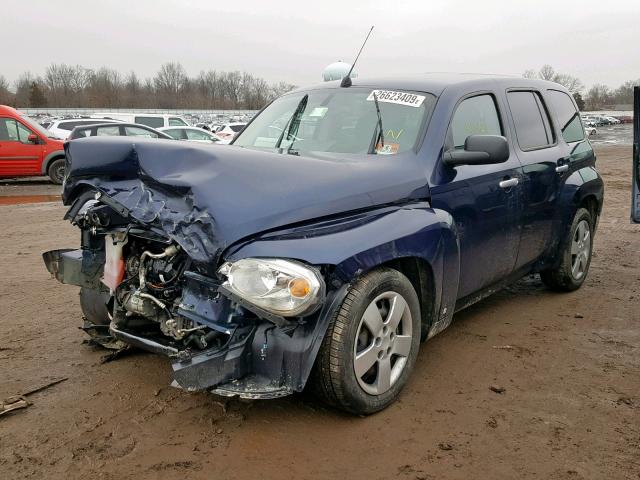 3GNDA13D67S628822 - 2007 CHEVROLET HHR LS Azul foto 2