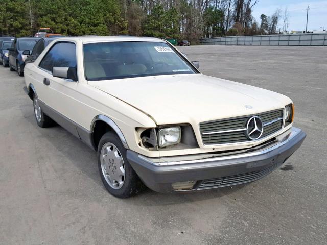 WDBCA43A5DB005385 - 1983 MERCEDES-BENZ 380 SEC CREAM photo 1