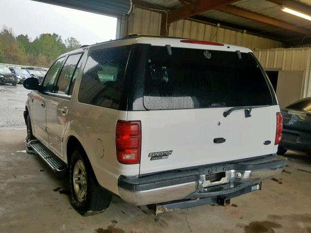1FMRU17L7XLB99120 - 1999 FORD EXPEDITION WHITE photo 3