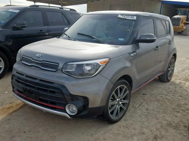 KNDJX3AA4H7499199 - 2017 KIA SOUL ! SILVER photo 2