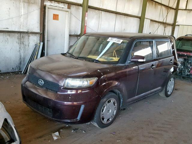 JTLKE50E581029149 - 2008 TOYOTA SCION XB 紫色 照片 2