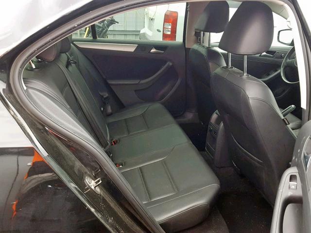 3VWDP7AJ6DM440804 - 2013 VOLKSWAGEN JETTA SE BLACK photo 6