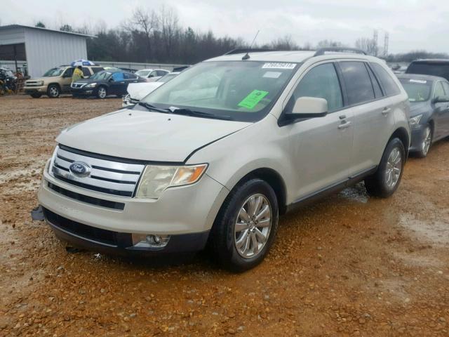 2FMDK38C37BA87439 - 2007 FORD EDGE SEL SILVER photo 2