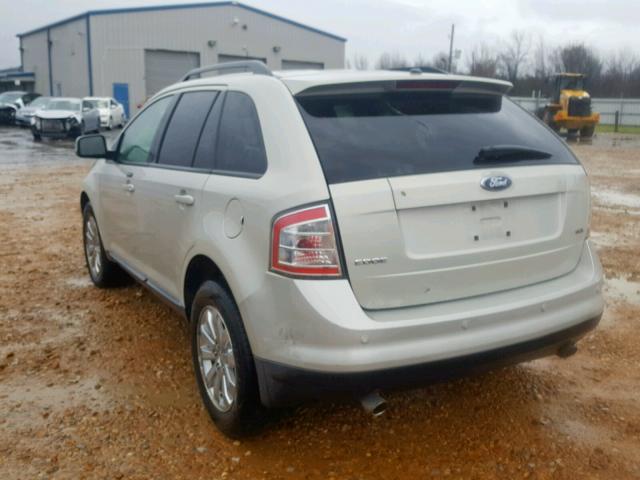 2FMDK38C37BA87439 - 2007 FORD EDGE SEL SILVER photo 3