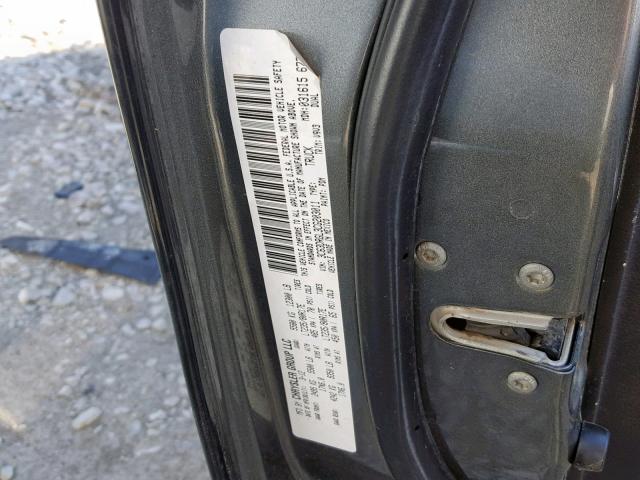 3C63DRGL3CG203011 - 2012 DODGE RAM 3500 S GRAY photo 10