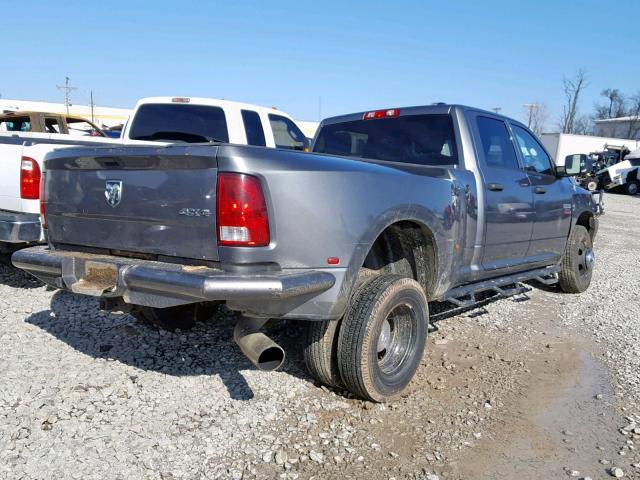 3C63DRGL3CG203011 - 2012 DODGE RAM 3500 S GRAY photo 4