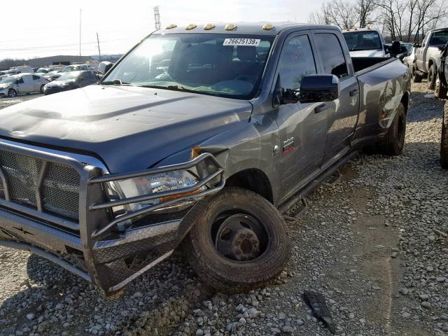 3C63DRGL3CG203011 - 2012 DODGE RAM 3500 S GRAY photo 9