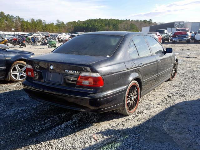 WBADN63402GN85349 - 2002 BMW 540 I AUTO BLACK photo 4