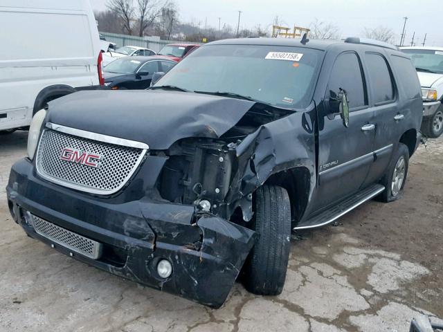 1GKFK63857J272979 - 2007 GMC YUKON DENA BLACK photo 2