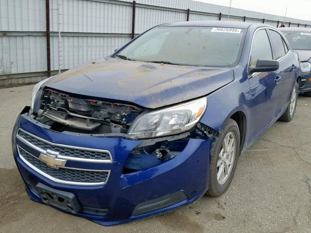 1G11A5SA8DU132662 - 2013 CHEVROLET MALIBU LS BLUE photo 2