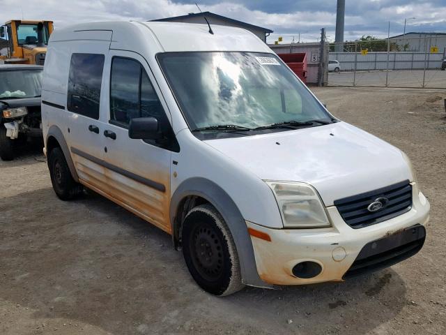 NM0LS6BN9AT016312 - 2010 FORD TRANSIT CO WHITE photo 1