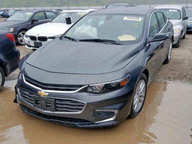 1G1ZD5ST6JF203157 - 2018 CHEVROLET MALIBU LT CREAM photo 2