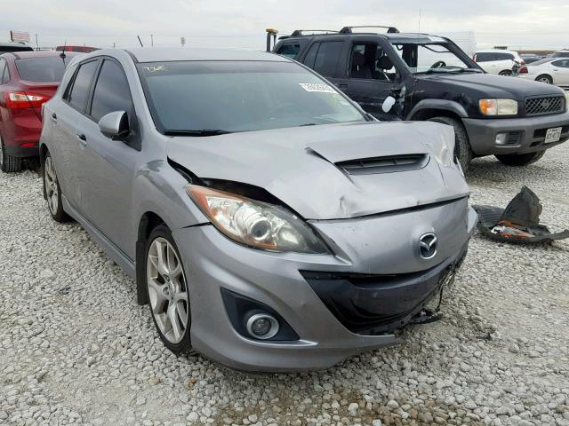 JM1BL1H48A1281019 - 2010 MAZDA SPEED 3 GRAY photo 1