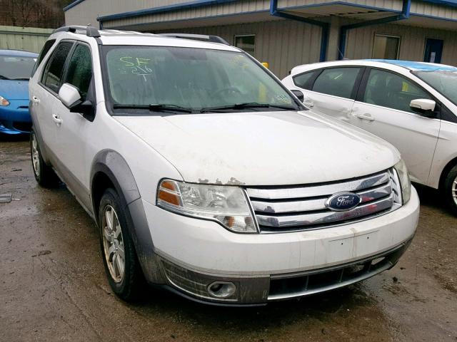 1FMDK02W38GA30329 - 2008 FORD TAURUS X S WHITE photo 1