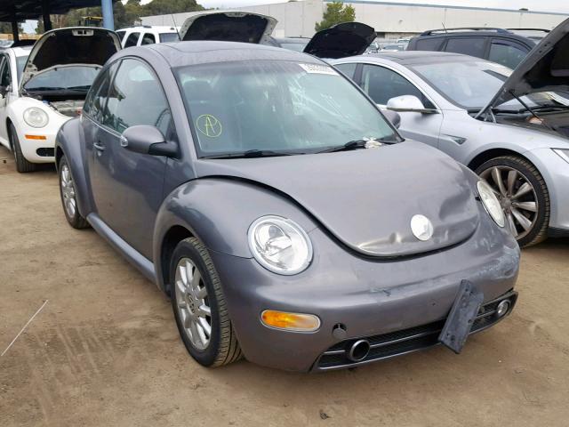 3VWCK31C94M406828 - 2004 VOLKSWAGEN NEW BEETLE Grau Foto 1